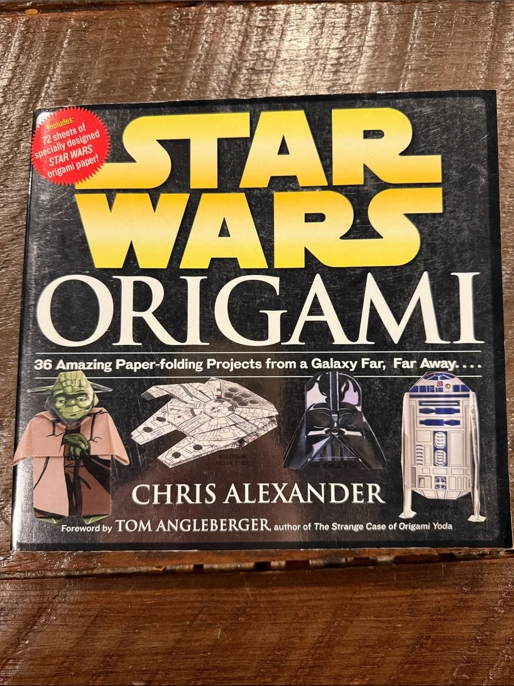 Star Wars Origami Book - Black & Yellow Cover